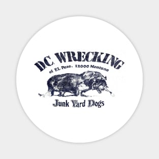 Vintage junk yard dogs Magnet